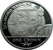 1 Crown - Elizabeth II The State Coach, United Kingdom, 2007 reverse image