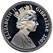 1 Crown - Elizabeth II Avro Lancaster obverse image
