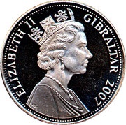 1 Crown - Elizabeth II C47 Dakota obverse image