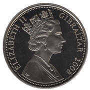 1 Crown - Elizabeth II BAE Harrier GR3 obverse image