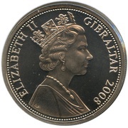 1 Crown - Elizabeth II English Electric Lightning obverse image