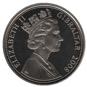 1 Crown - Elizabeth II Short Sunderland obverse image