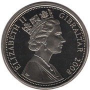 1 Crown - Elizabeth II De Havilland Mosquito obverse image