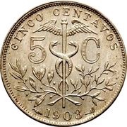 5 Centavos reverse image