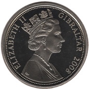 1 Crown - Elizabeth II Battle of Hastings obverse image