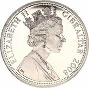 1 Crown - Elizabeth II The English civil war obverse image