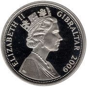 1 Crown - Elizabeth II Blackburn Dart obverse image