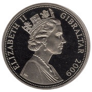 1 Crown - Elizabeth II Blackburn Buccaneer obverse image