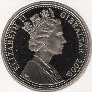 1 Crown - Elizabeth II Hawker Sea Fury obverse image