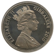 1 Crown - Elizabeth II London Fire Brigade obverse image