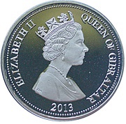 1 Crown - Elizabeth II HM Queen Elizabeth II Coronation Jubilee obverse image