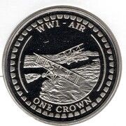 1 Crown - Elizabeth II WW1 Air, United Kingdom, 2014 reverse image