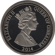 1 Crown - Elizabeth II Ypres 1915 obverse image