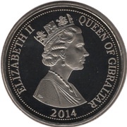 1 Crown - Elizabeth II Somme 1916 obverse image
