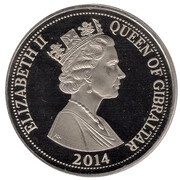 1 Crown - Elizabeth II Year of the Horse obverse image