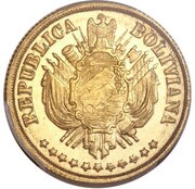 10 Centavos Gold Pattern obverse image