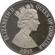 1 Crown - Elizabeth II Longest reign obverse image
