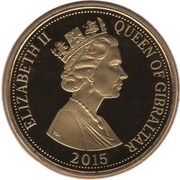 1 Crown - Elizabeth II Elizabeth II obverse image