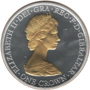 1 Crown - Elizabeth II 90th Birthday - 2nd Effigy obverse image