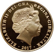 1 Crown - Elizabeth II Prince Charles; Gold Plated obverse image