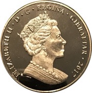 1 Crown - Elizabeth II Lodge of St John 250th Anniversary obverse image
