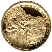 1 Crown - Elizabeth II The Legend of St George - The Town in Fear, United Kingdom, 2017 reverse image
