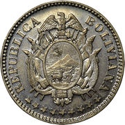 10 Centavos without hole obverse image