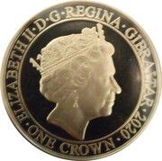 1 Crown - Elizabeth II This was their finest hour obverse image