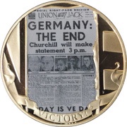 1 Crown - Elizabeth II Union Jack, United Kingdom, 2020 reverse image