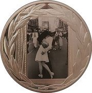 1 Crown - Elizabeth II The World at Peace, United Kingdom, 2020 reverse image