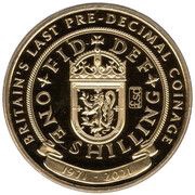 1 Crown - Elizabeth II One Shilling Scotland, United Kingdom, 2021 reverse image