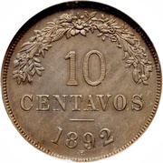 10 Centavos reverse image