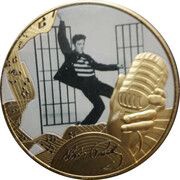 1 Crown - Elizabeth II Elvis Presley - Jail House Rock, United Kingdom, 2021 reverse image