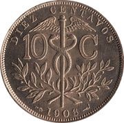 10 Centavos reverse image