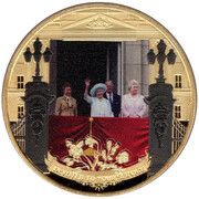 1 Crown - Elizabeth II Her Beloved, United Kingdom, 2021 reverse image