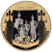 1 Crown - Elizabeth II Her Destiny, United Kingdom, 2021 reverse image