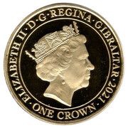 1 Crown - Elizabeth II Her Duty obverse image