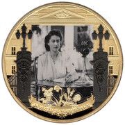 1 Crown - Elizabeth II Her Promise, United Kingdom, 2021 reverse image