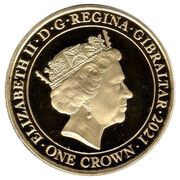1 Crown - Elizabeth II Her Smile obverse image