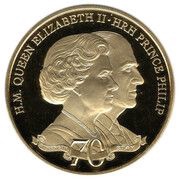 1 Crown - Elizabeth II Strength & Stay - Seven Decades of Devotion, United Kingdom, 2021 reverse image