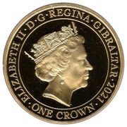 1 Crown - Elizabeth II The People's War - The Women obverse image