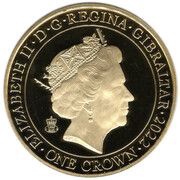 1 crown - Elizabeth II Remembrance obverse image