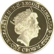 1 crown - Elizabeth II HM Queen Elizabeth Platinum Jubilee “A Consort” obverse image
