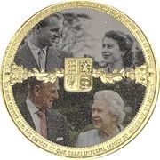 1 crown - Elizabeth II HM Queen Elizabeth Platinum Jubilee “A Consort”, United Kingdom, 2022 reverse image