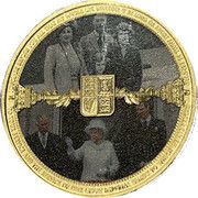 1 crown - Elizabeth II HM Queen Elizabeth Platinum Jubilee “A Destiny”, United Kingdom, 2022 reverse image