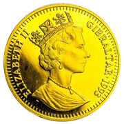 2 Crowns - Elizabeth II Japanese Royal Wedding: Gold Proof 2oz. obverse image