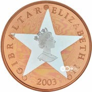 2 Crowns - Elizabeth II First anniversary of the Euro obverse image