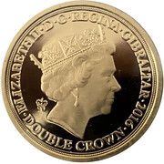 2 Crowns - Elizabeth II 90th Birthday of Queen obverse image