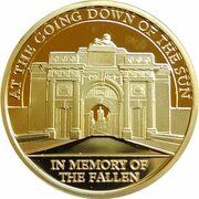 2 Crowns - Elizabeth II Menin Gate, United Kingdom, 2018 reverse image