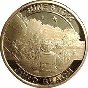 2 Crowns - Elizabeth II Juno Beach, United Kingdom, 2019 reverse image